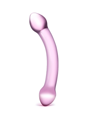 7.25" Double-Trouble Purple Dildo