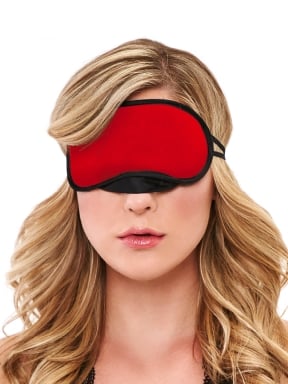 Peek-A-Boo Love Mask Red