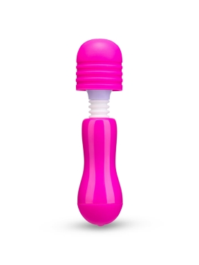 Rechargeable Vibrating Pink Mini Wand