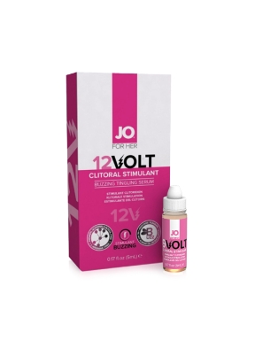 System JO 12 VOLT Clitoral Stimulation Serum 0.17 fl.oz. (5 mL)