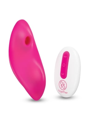 Together Vibes Suck N' Go Remote Controlled Panty Vibrator