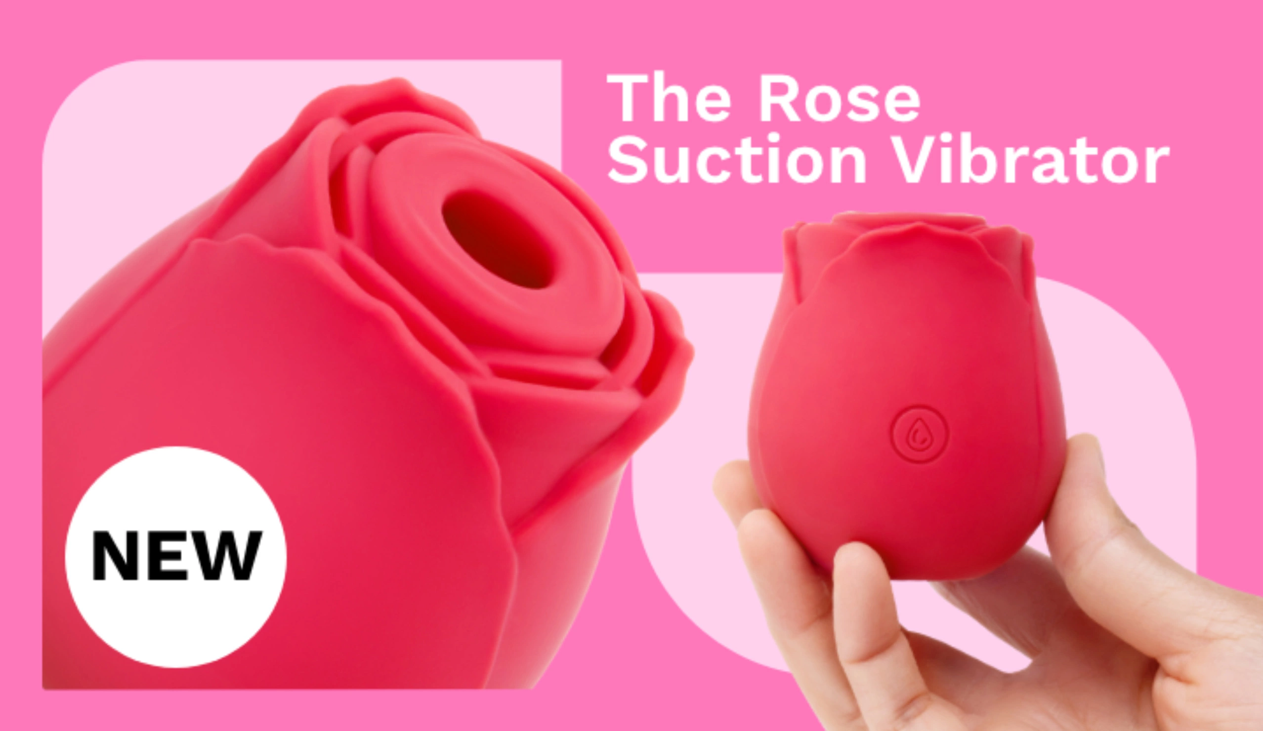 Rose Suction Vibrator