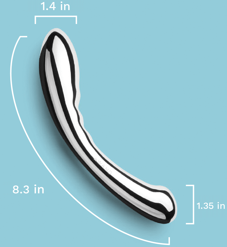 Le Wand Arch Stainless Steel Sex Toy Measurements