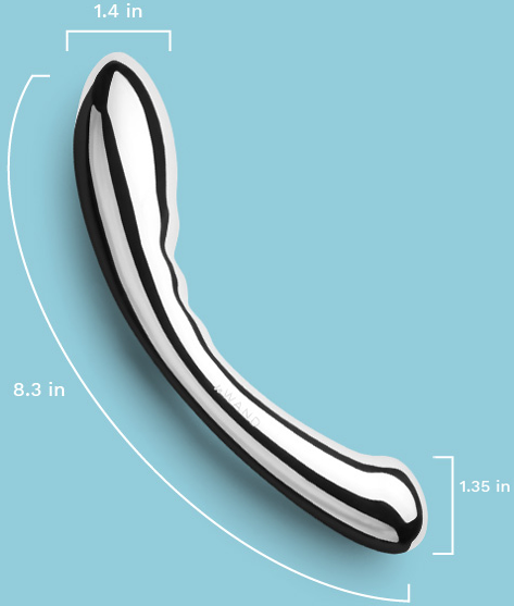 Le Wand Arch Stainless Steel Sex Toy Measurements