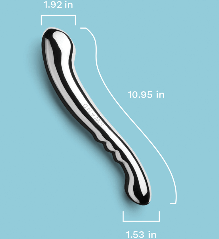 Le Wand Contour Stainless Steel Sex Toy Measurements